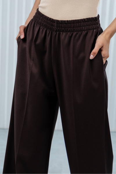 Брюки Romgil РТ0127-ВИ2 шоколадный - фото 7