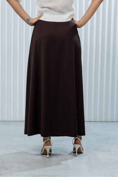Юбка Romgil РТ0128-ВИ2 шоколадный - фото 2