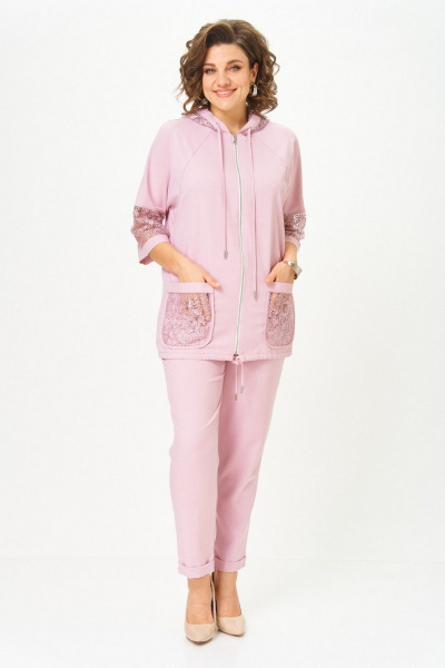 Брюки, жакет Svetlana-Style 1577 розовый - фото 6