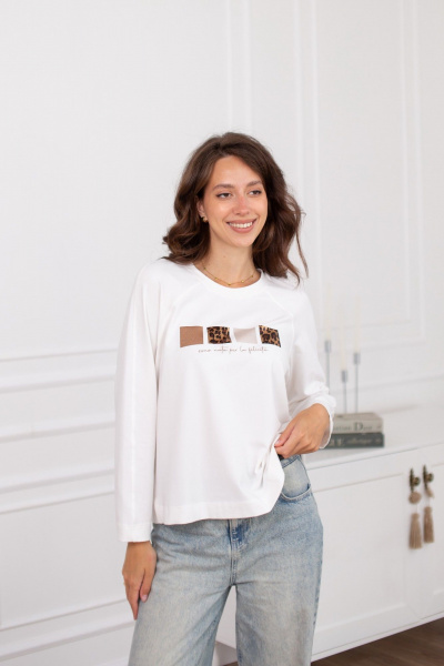 Джемпер Купалинка 37101G.158-164 экрю - фото 1