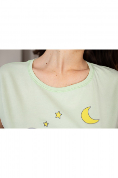 Сорочка Купалинка 600930.158-164 светло-зеленый - фото 2