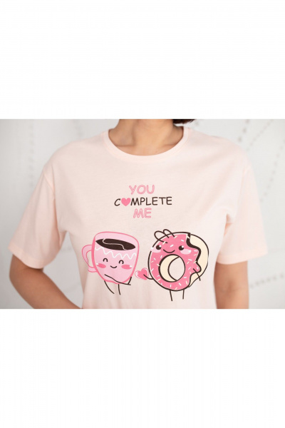 Сорочка Купалинка 649339.158-164 светло-розовый - фото 3