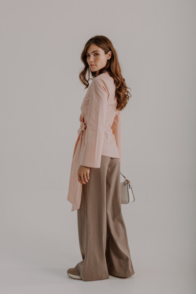 Блуза AEQU 120003-pink - фото 8