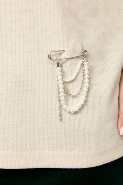 Джемпер OVERYOU М235 молочный - фото 5