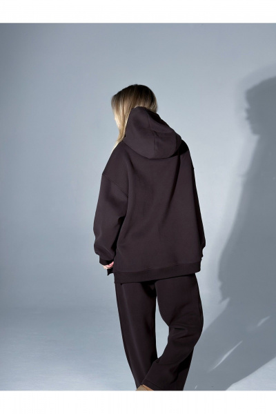 Брюки, худи Urban Base UB102-b шоколад - фото 11