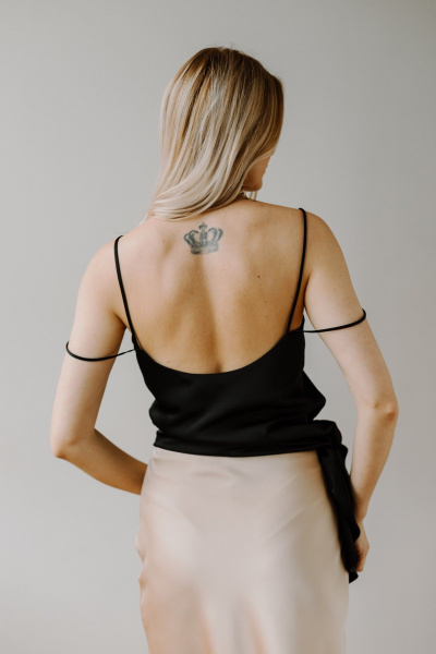 Топ AEQU 120005-black - фото 8