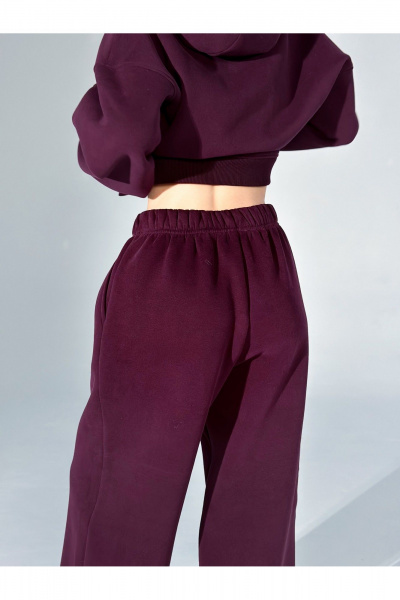 Брюки, худи Urban Base UB102-r винный - фото 12