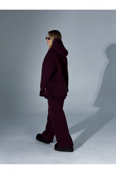 Брюки, худи Urban Base UB102-r винный - фото 8