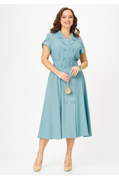 Платье Твой имидж 2347 мятный - фото 5