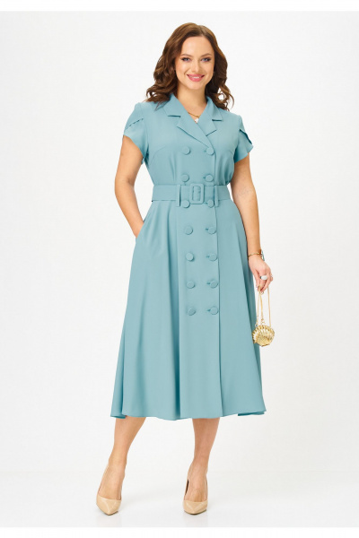 Платье Твой имидж 2347 мятный - фото 4