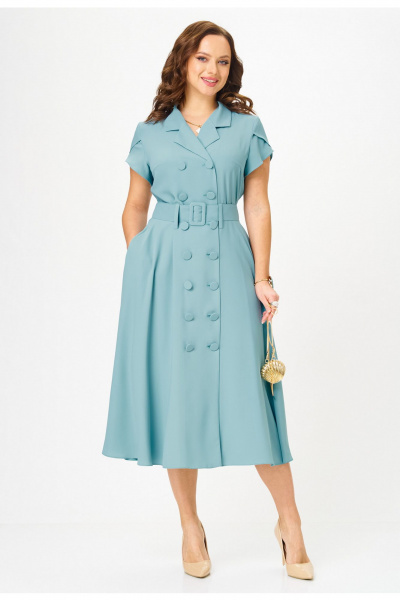 Платье Твой имидж 2347 мятный - фото 3