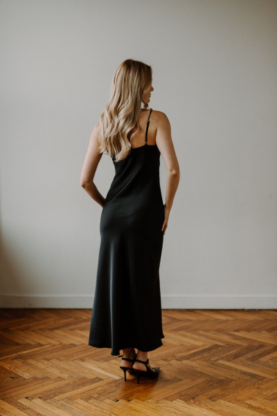 Платье AEQU 170003-black - фото 4