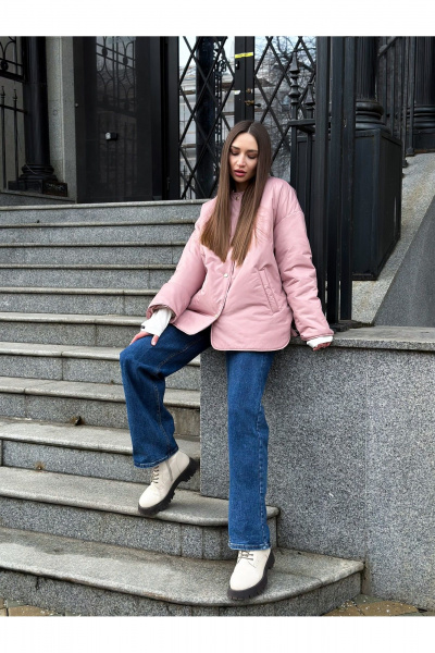 Куртка Urban Base UB106 пудровый - фото 9