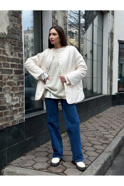 Куртка Urban Base UB107 молочный - фото 6