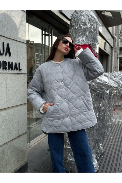 Куртка Urban Base UB108 пепельный - фото 9