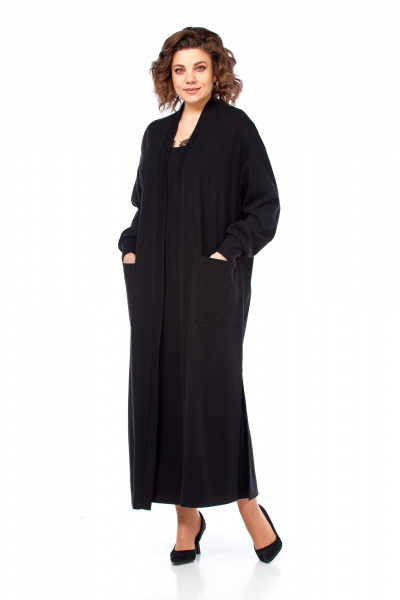 Кардиган, платье Диомант 2145 черный - фото 16