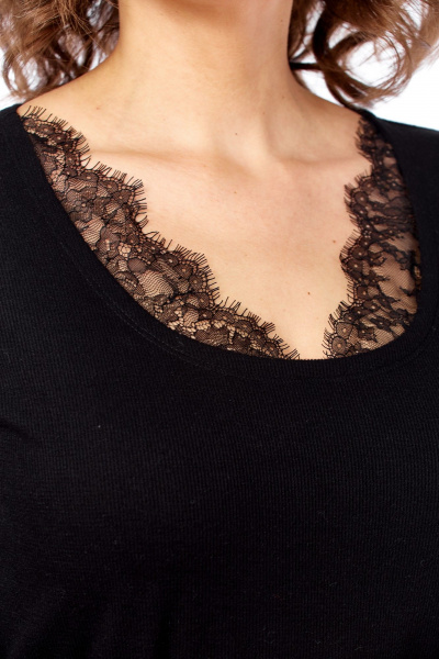 Кардиган, платье Диомант 2145 черный - фото 10