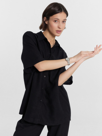 Рубашка Mark Formelle 112855-1/1/24-27316Ц-9 черный - фото 4