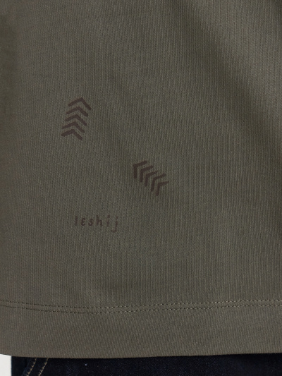 Футболка Mark Formelle 111858/24-3539П-0 чайный_лист_печать_1_сл_на_пол_2_сл_на_спинке_1сл_вн - фото 5