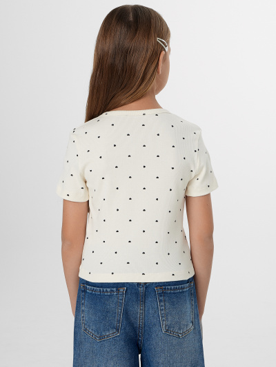 Футболка Mark Formelle 127990/25-39365П-1 сердечки_на_молочном - фото 2