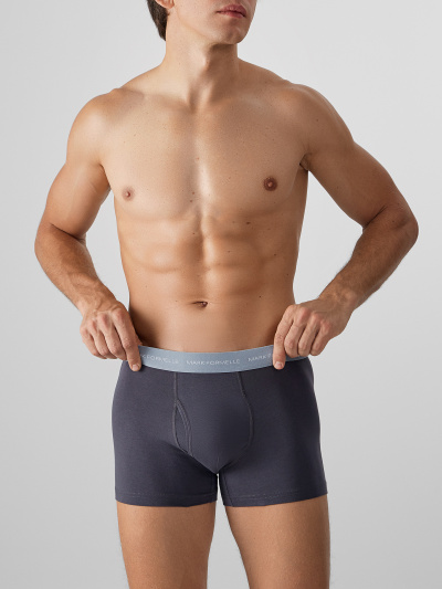 Трусы Mark Formelle 411232/25-5289Ц-5 т.серый - фото 1