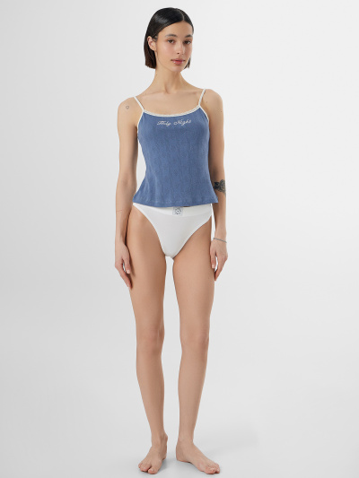 Топ Mark Formelle 422083/25-38169Ц-1-2 индиго_438_W_вышивка - фото 1