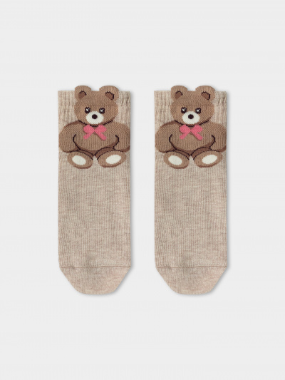 Носки Mark Formelle 452K-2793/B3-24452K бежевый_меланж_рис.2793 - фото 1