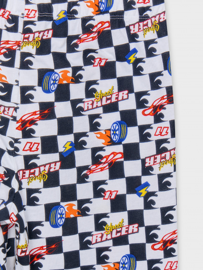 Брюки, джемпер Mark Formelle 563335/25-39121ПП-0 белый_гоночная_клетка_3_сл_на_пол - фото 3