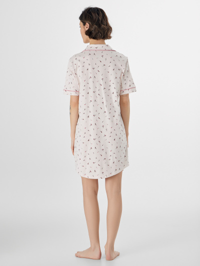 Сорочка Mark Formelle 572403/25-38466ПП-0 цветочки_на_розовом1 - фото 2