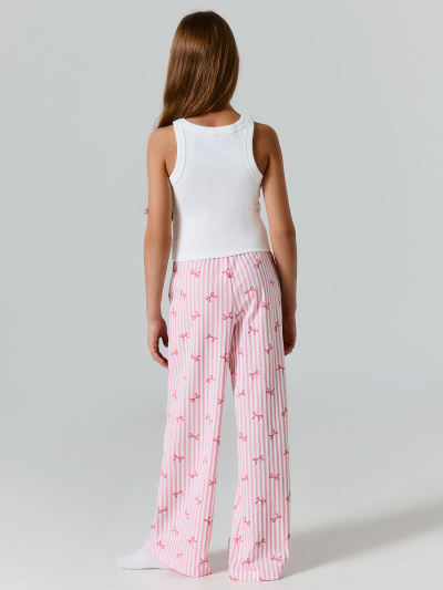 Брюки Mark Formelle 587001/25-39533ПП-0 бантики_на_розовой_полоске - фото 2