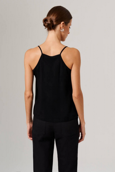 Топ Nelva 23176 черный - фото 4