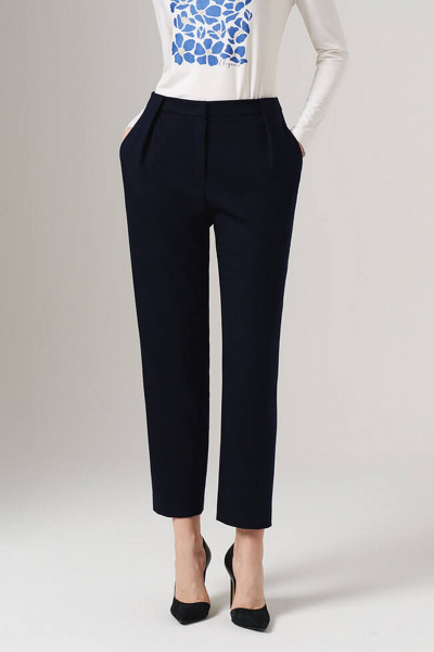 Брюки Nelva 31095 темно-синий - фото 2