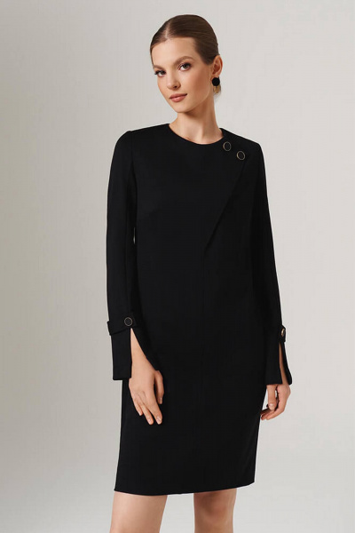 Платье Nelva 51600 черный - фото 1