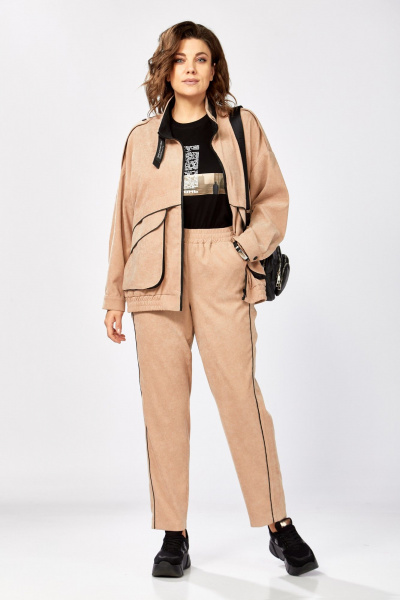 Брюки, ветровка Lady Secret 25229 бежевый - фото 3