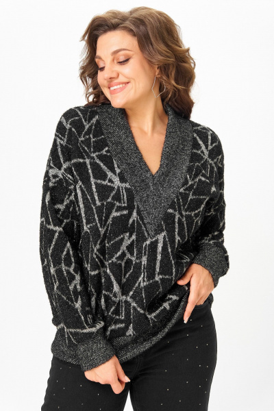 Джемпер Michel chic 793 обсидиан - фото 6