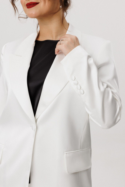 Жакет Панда 164430 молочный - фото 4