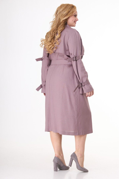Платье Anelli 1029 фиолетовый - фото 3