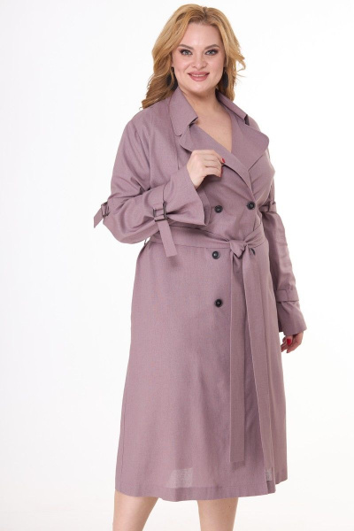 Платье Anelli 1029 фиолетовый - фото 2