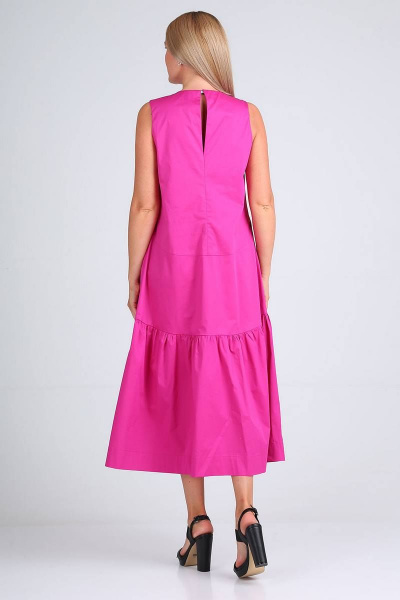 Платье FloVia 4084 розовый - фото 5