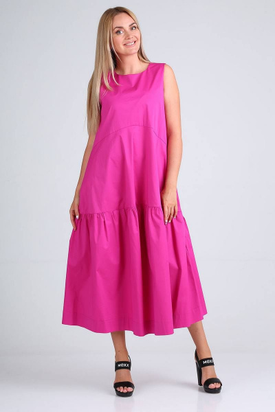 Платье FloVia 4084 розовый - фото 1