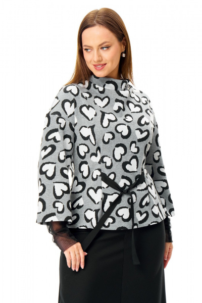 Джемпер, манжеты T&N 7724 сердечки - фото 7