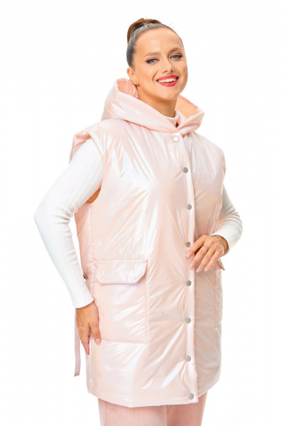 Брюки, жилет T&N 7735 розовый - фото 6