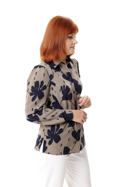 Блуза Соджи 682 мультиколор - фото 3