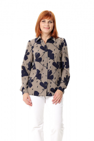 Блуза Соджи 682 мультиколор - фото 1