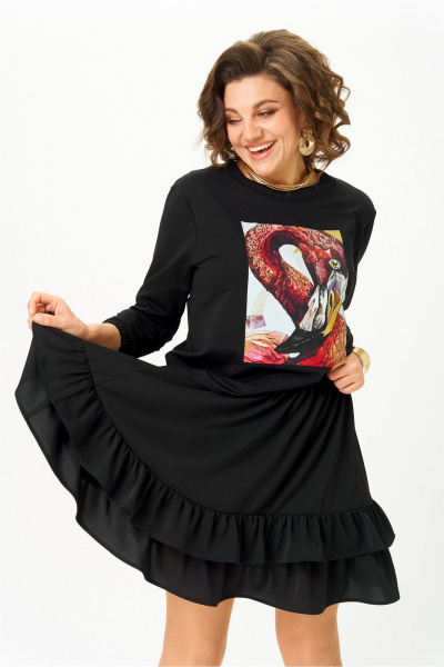 Джемпер Rumoda 2280 черный_дл.р. - фото 7