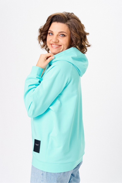 Худи Rumoda 2283 бирюзовый - фото 10