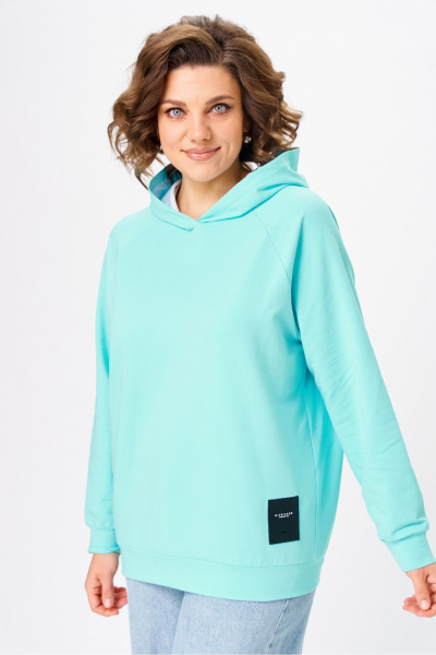 Худи Rumoda 2283 бирюзовый - фото 7