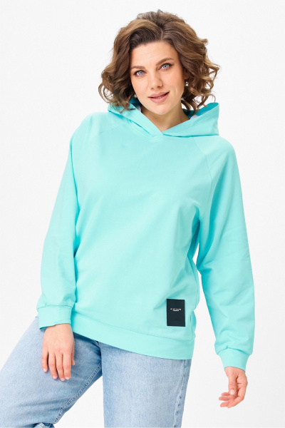 Худи Rumoda 2283 бирюзовый - фото 3