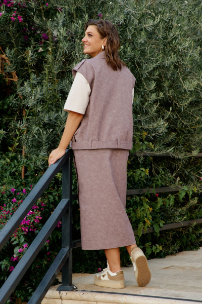 Юбка Vittoria Queen 27163/1ю лиловый - фото 7