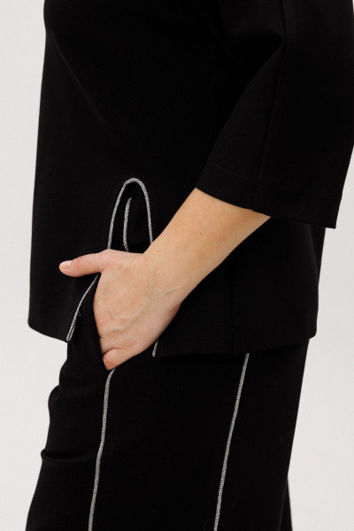 Блуза, брюки ANIDEN 6117-1 черный - фото 8